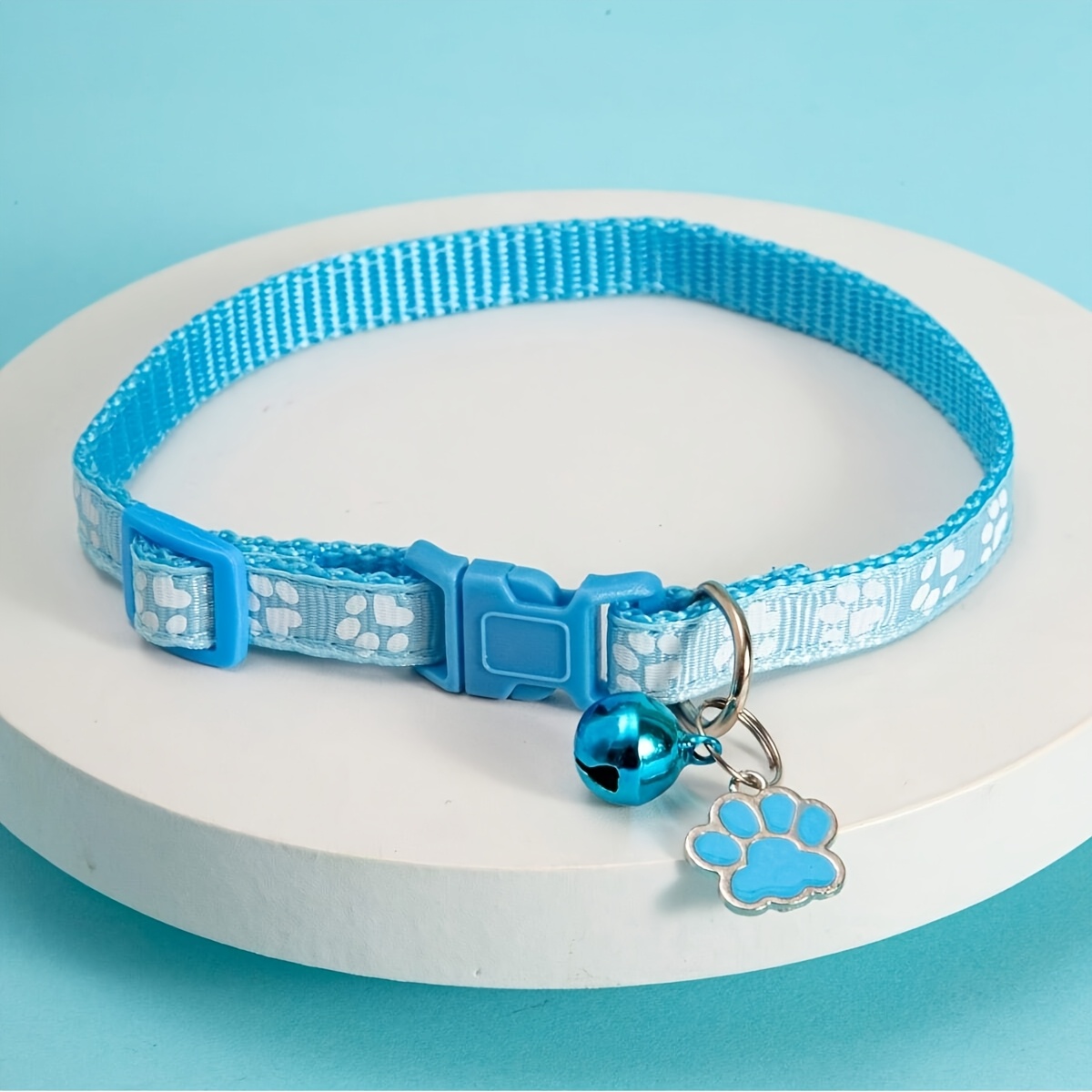1pc   print pendant bell collar suitable for dogs and cats Product details 1