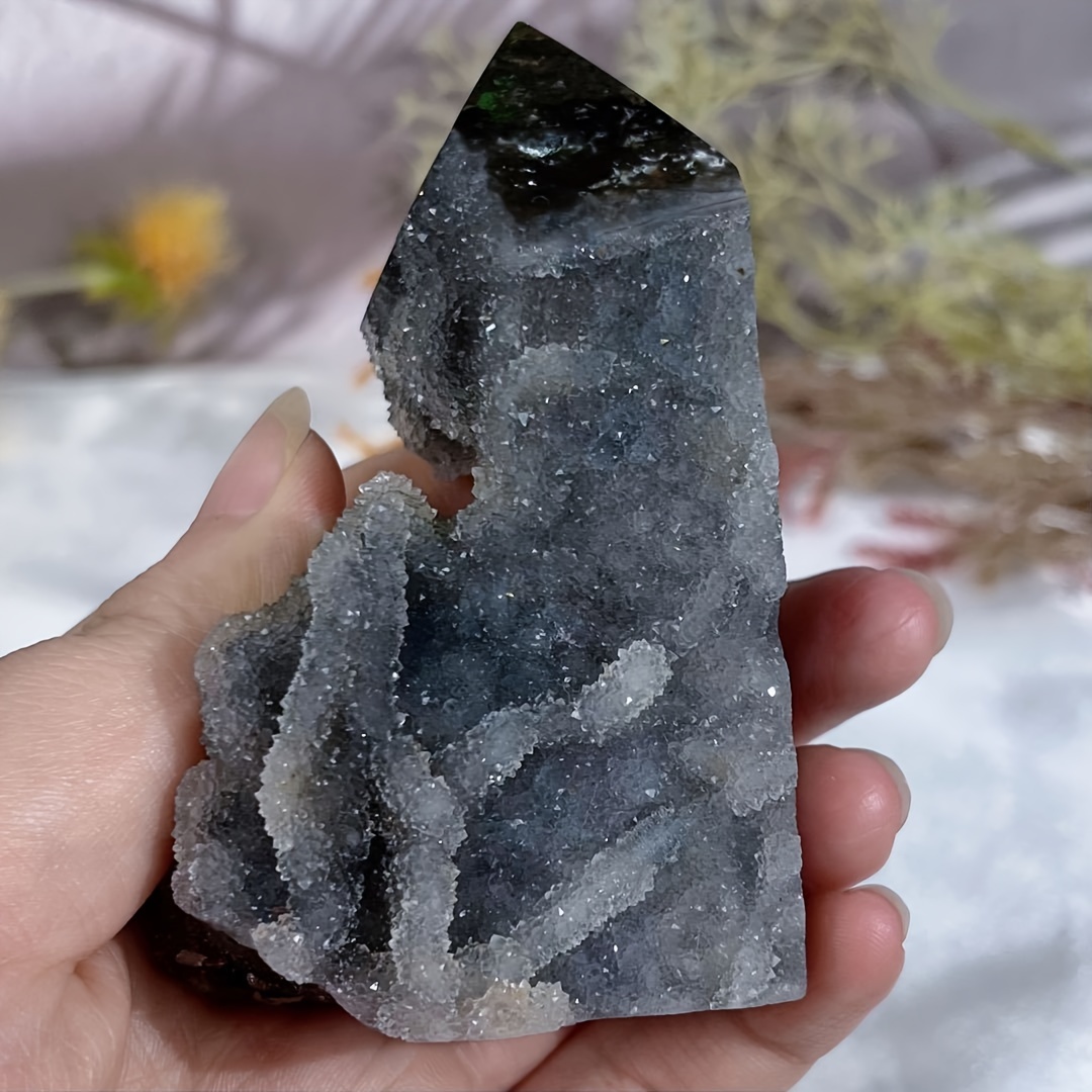 

Natural Sphalerite - Single Pointed Pillar For Home Decor, , Unique Gift Idea