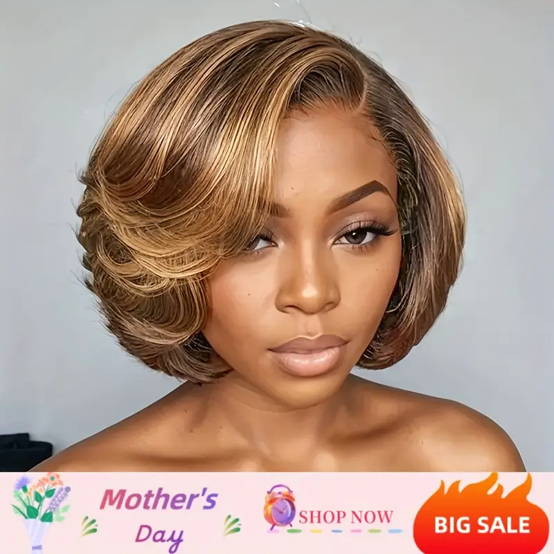 Elegant Bob Brown Wig for Women Elegant Bob Brown Wig for Women