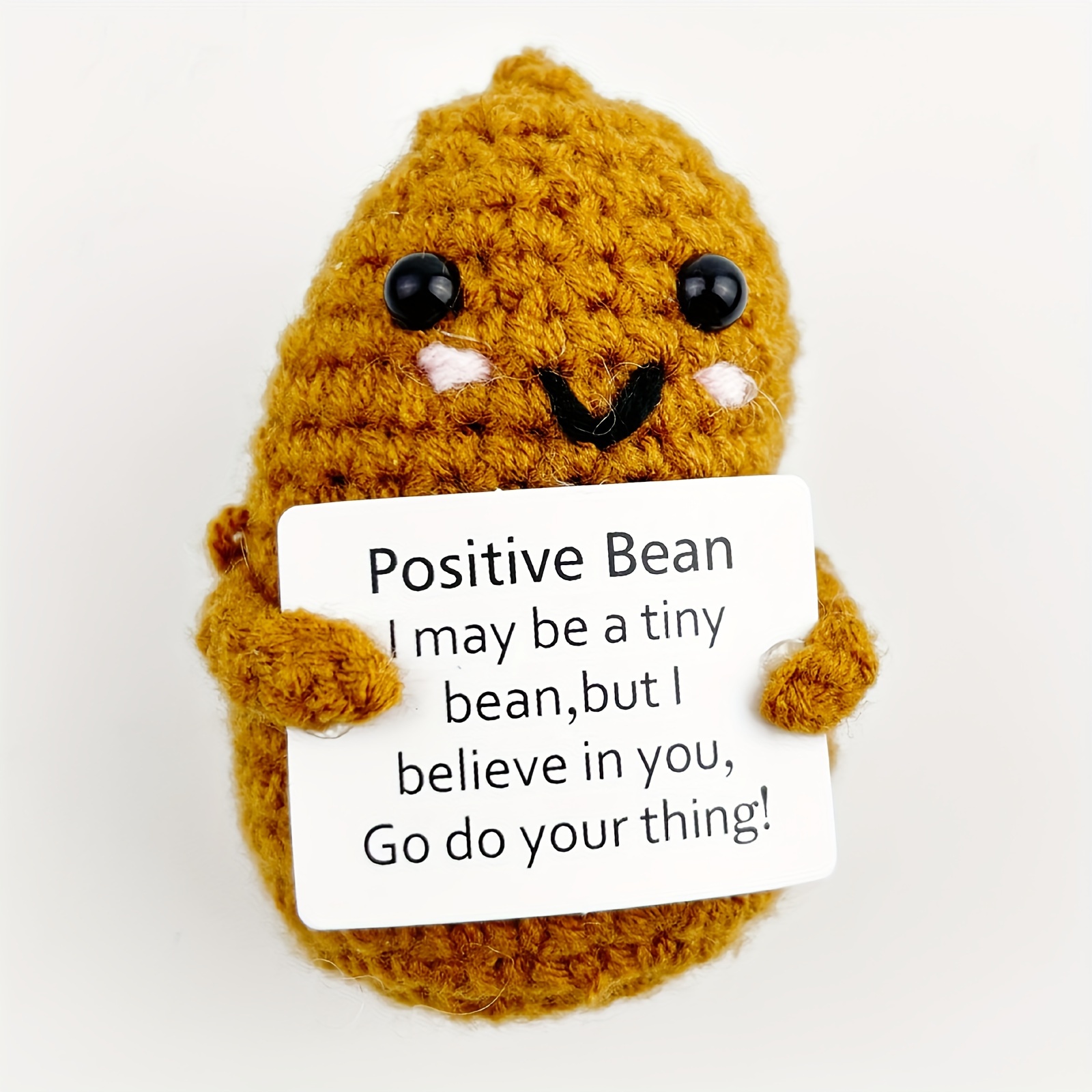Lovely Crochet Positive Potato Ornament