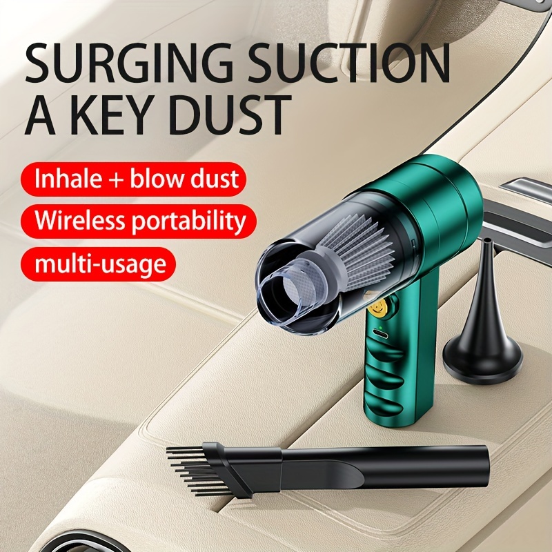 

Vehicle-mounted Vacuum Cleaner Super Suction Super High Power Wet And Dry Cleaning Cat Hair Pet Hair Multi-functional Portable Mini-handheld