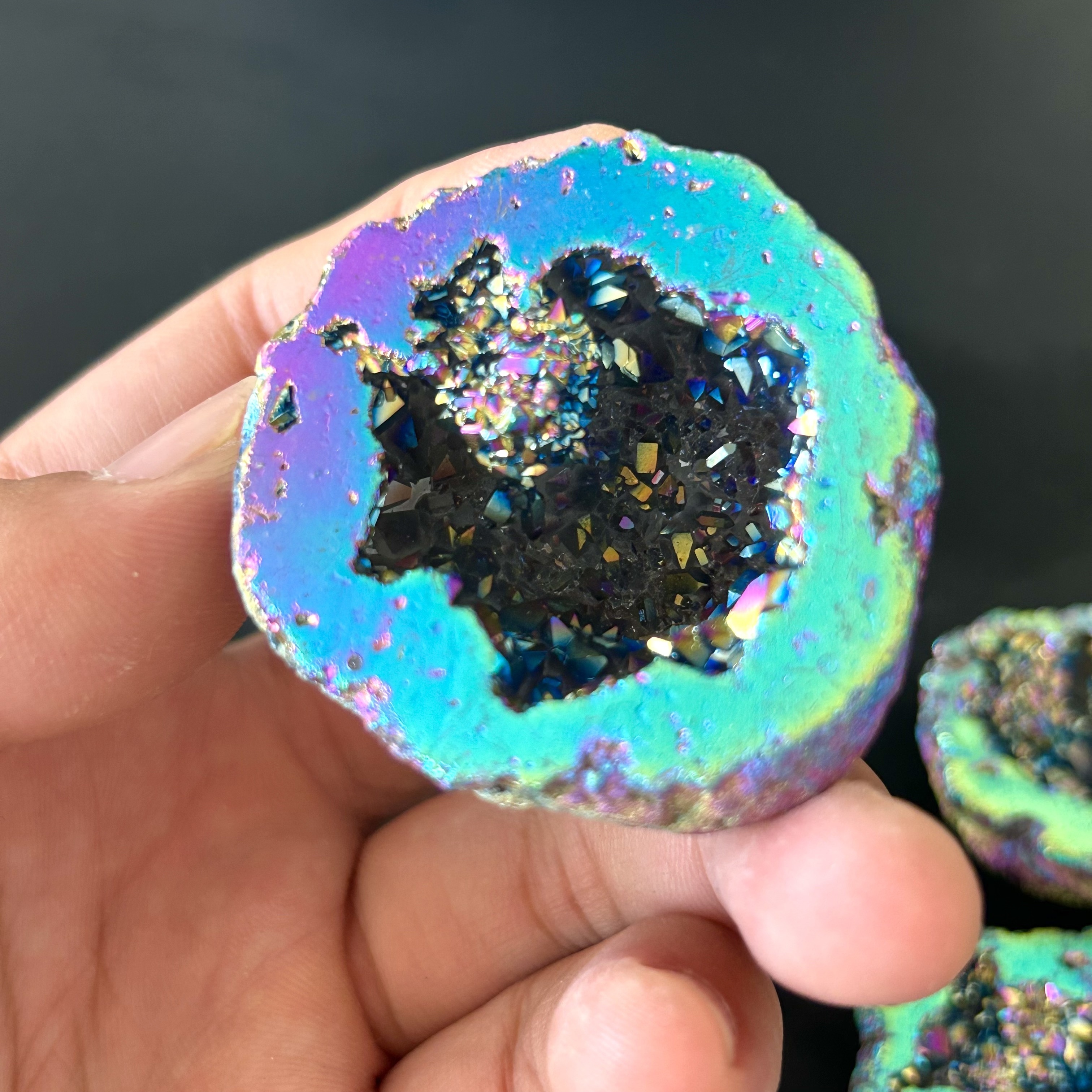 Unique Agate Crystal Cave for Home Decor