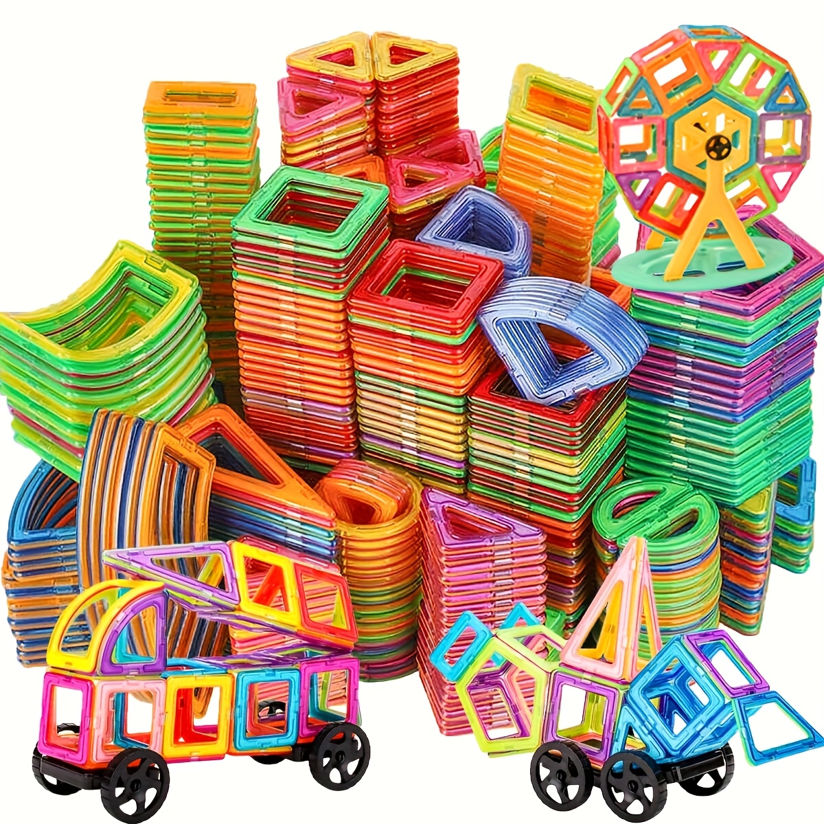 39pcs Magnetic Building Blocks Toy Architecture Game Educational 3D Teaching