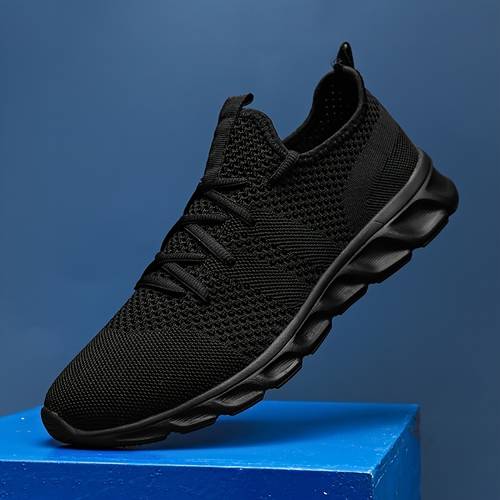 mens walking shoes gym tennis athletic mesh fashion sneakers lightweight sports workout running casual shoes comfortable footwear trainers mens shoes