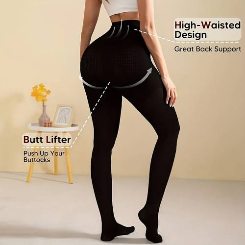 medias de compresión de 15- mmhg - moldeadoras de piernas y levantadoras de glúteos | leggings moldeadores de comodidad para todo para uso , medias , leggings de soporte, comodidad elegante y ajustadas