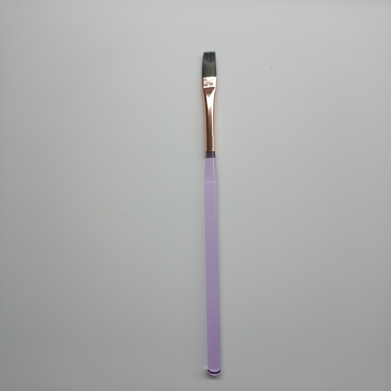 Extra-Wide Flat Head Nail Extension Builder Gel Brush Pen