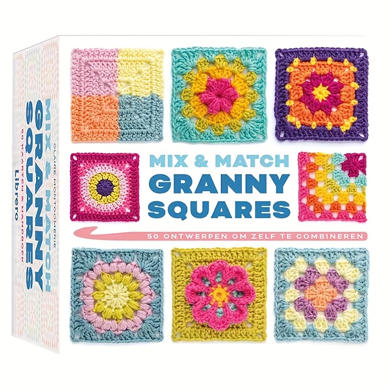 

Carte de au crochet Granny Square - Ensemble de à mélanger et à , 50 combinaisons de couleurs vibrantes - Inspiration artisanale pour les tricoteurs et les crocheteurs