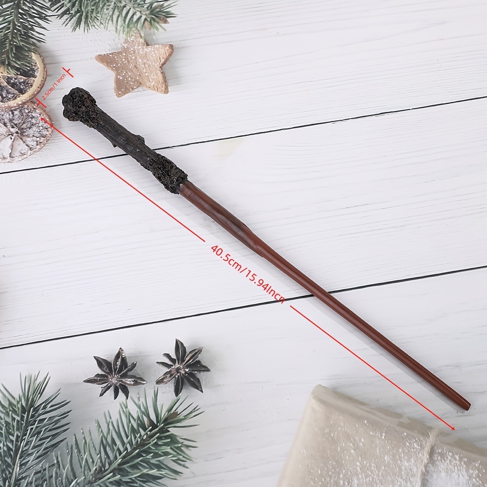 Image of Harry Wand, This Set Includes 1pc Each Of Harry Wand, Hermione's Wand, Dumbledore's Wand, And A Wizard Magic Wand All From Resin With An Internal . Perfect For Halloween Cosplay, Christmas Gifts