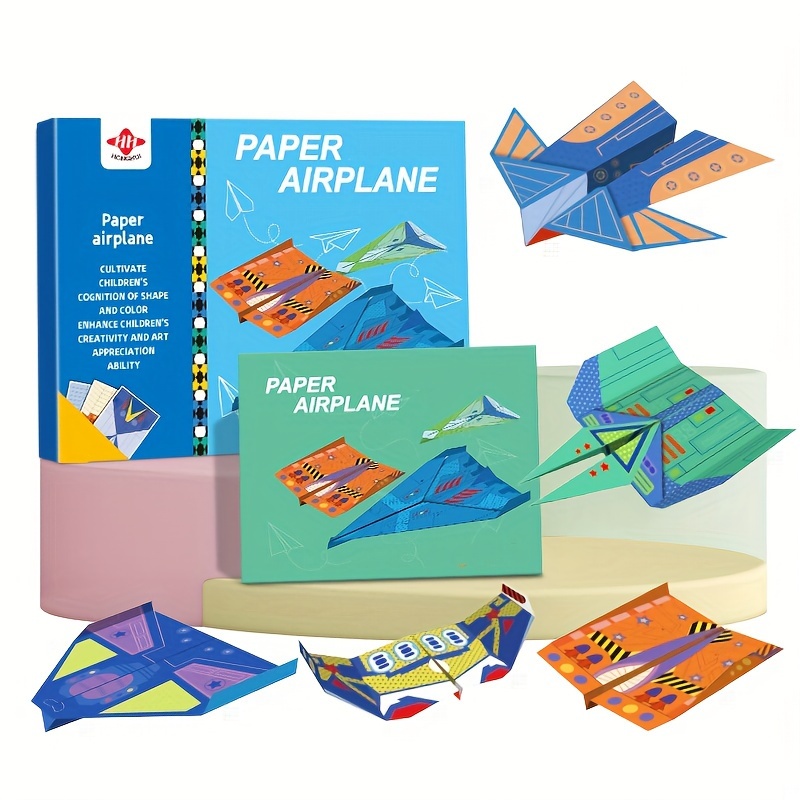 

Kit d' 36 pièces, modèles d'avion pliables stéréoscopiques 3D, de créatif, de fête, et les activités éducatives les adolescents et les adultes