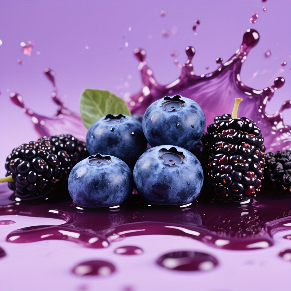 SIFANGDA Blueberry Mulberry Black Goji Berry Tea 100g (5gx20P) - Natural Herbal Tea with Anthocyanins, Antioxidant & Energy-Boosting Ingredients