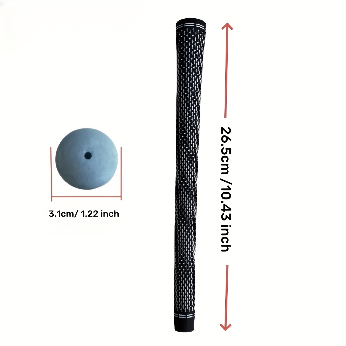 TEMU 13pcs Rubber Golf Club Grips Set