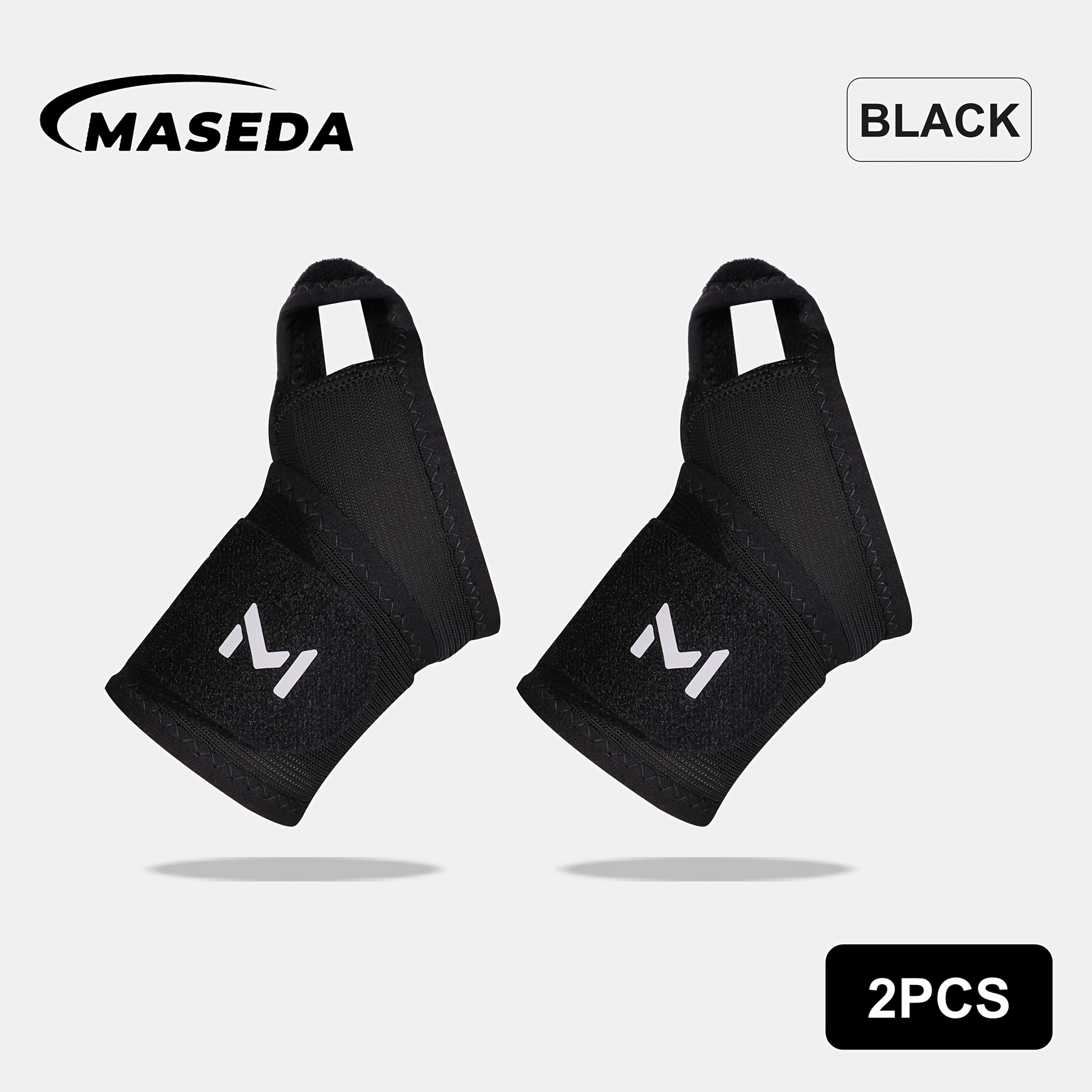 Image of 2pcs (1 Pair) Of High-quality Wrist Items. Are Applicable To A Of Daily Including , Outdoor Sports, And Office Work. Are Unisex And Made Of Spandex