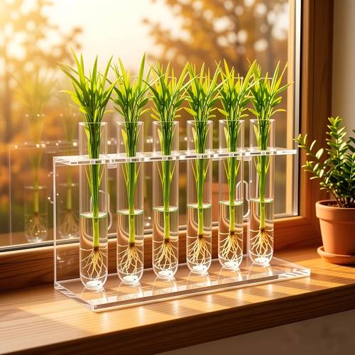 6 cutting and hydroponic observation device dual use for desktop and wall mounting