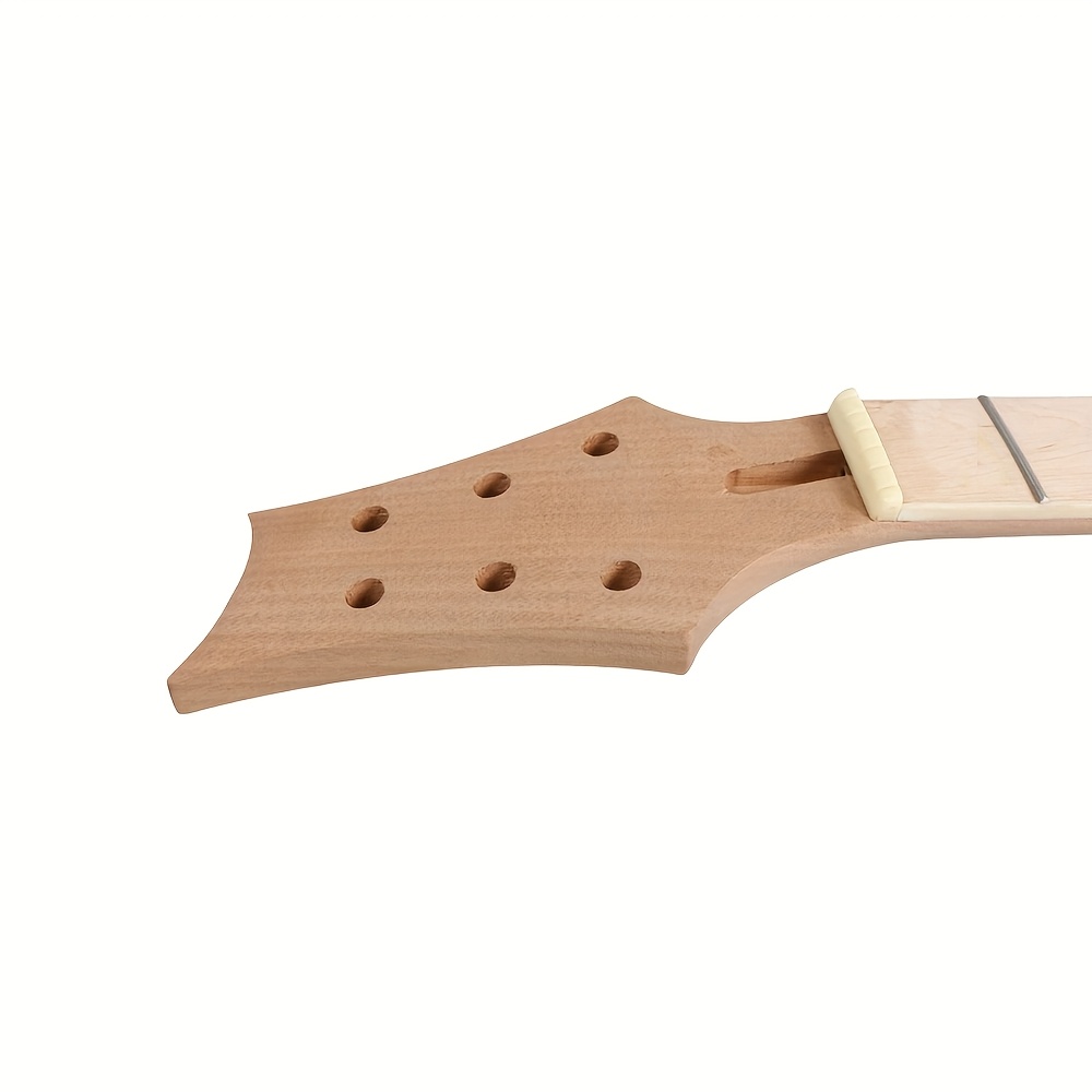 siemonic New Electric Guitar Neck Mahogany 22 Fret 25.5 Inch Maple Fretboard Bolt on Heel Truss Rod Unfinished