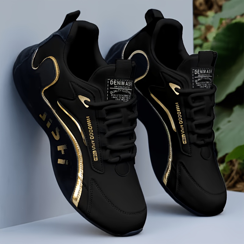 Men's Wide Last Breathable Training Sneakers with Height Boost