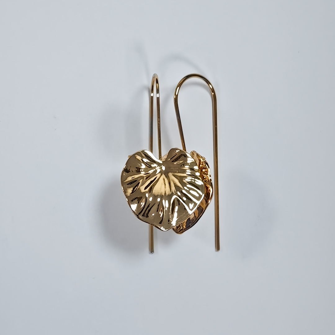 Fashion Creative Leaf Pendant Earrings Personality Fashion Simple Earrings