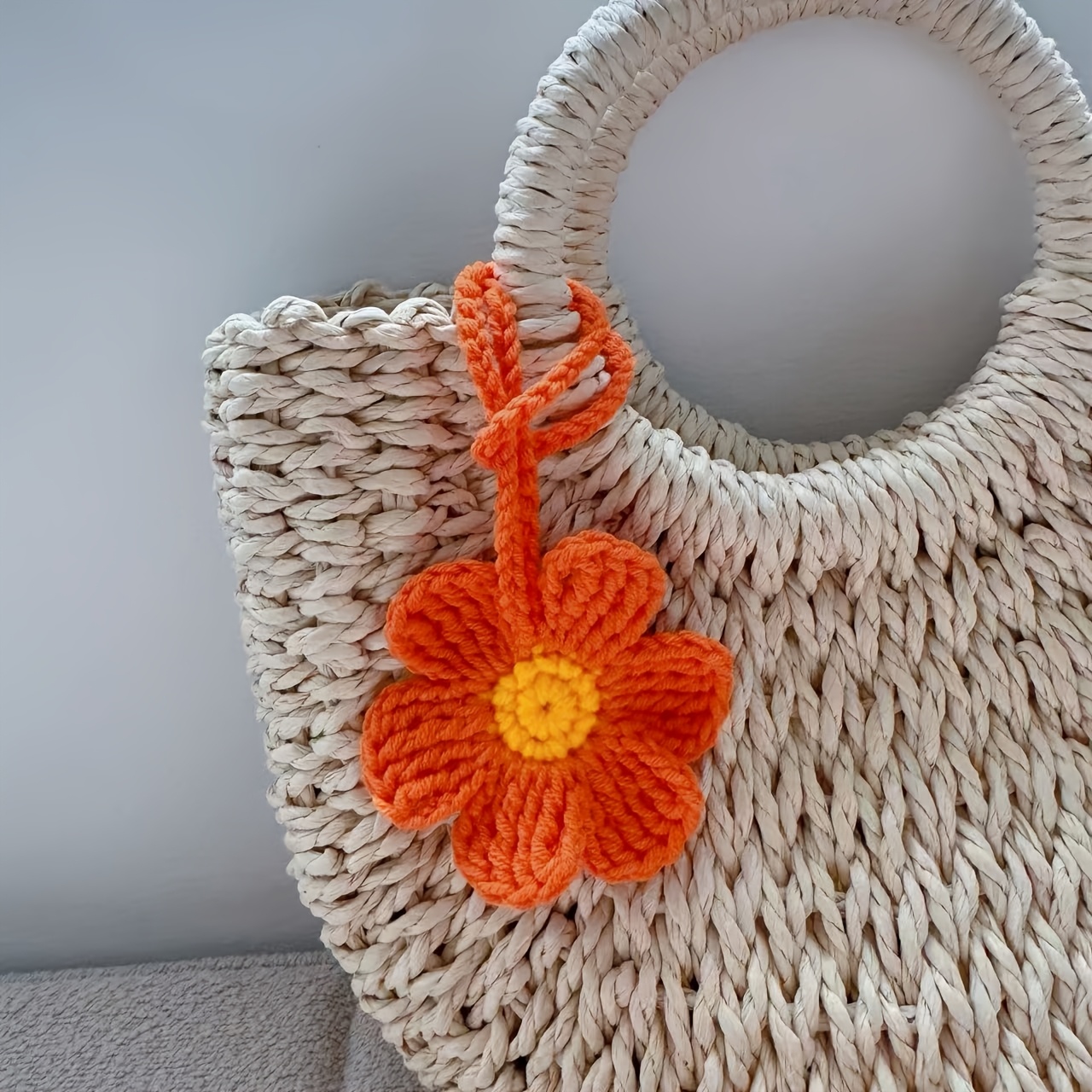 1pc Hand Crochet Bag Charm