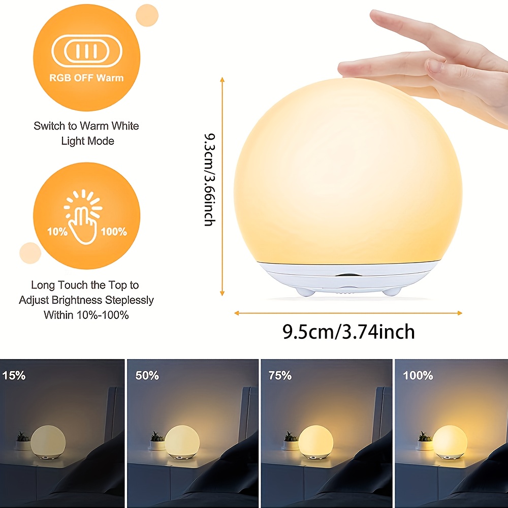 A 1500mAh circular lamp, perfect as a Christmas gift. Features a rechargeable battery and timer function. Automatically adjusts between single-color and multi-color modes. Ideal for living rooms, study areas, bedrooms, or as decorative gift lighting.