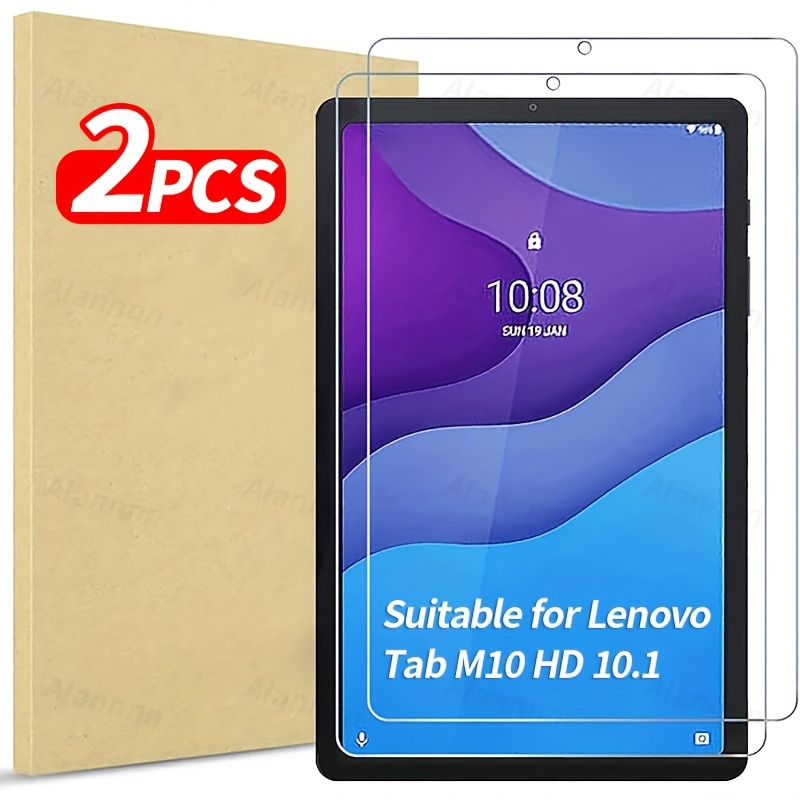 TEMU Tablet Screen Protector 2pcs For M10 Hd (tb-x306f) 10.1-inch 2020 Version, Tempered Glass Screen Protector – Transparent
