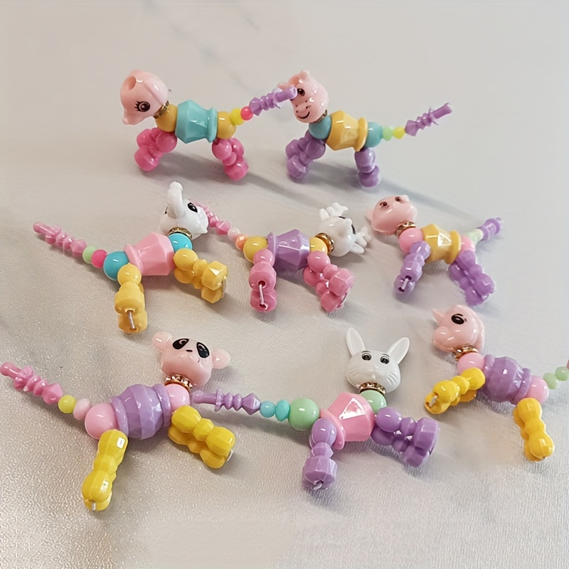 

Charms: Plastic Bead Bracelets For Everyday Wear - Teachers, , And Back-to-!