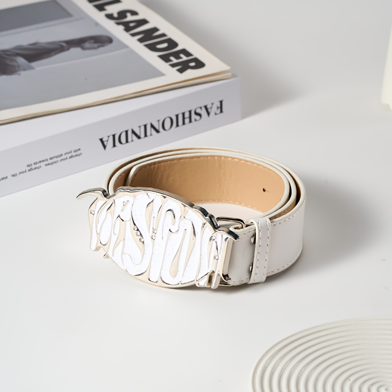 Segga Snake Print Rhinestone Metal Belt For Girl - Streetwear Fashion Belt - 3 Colors