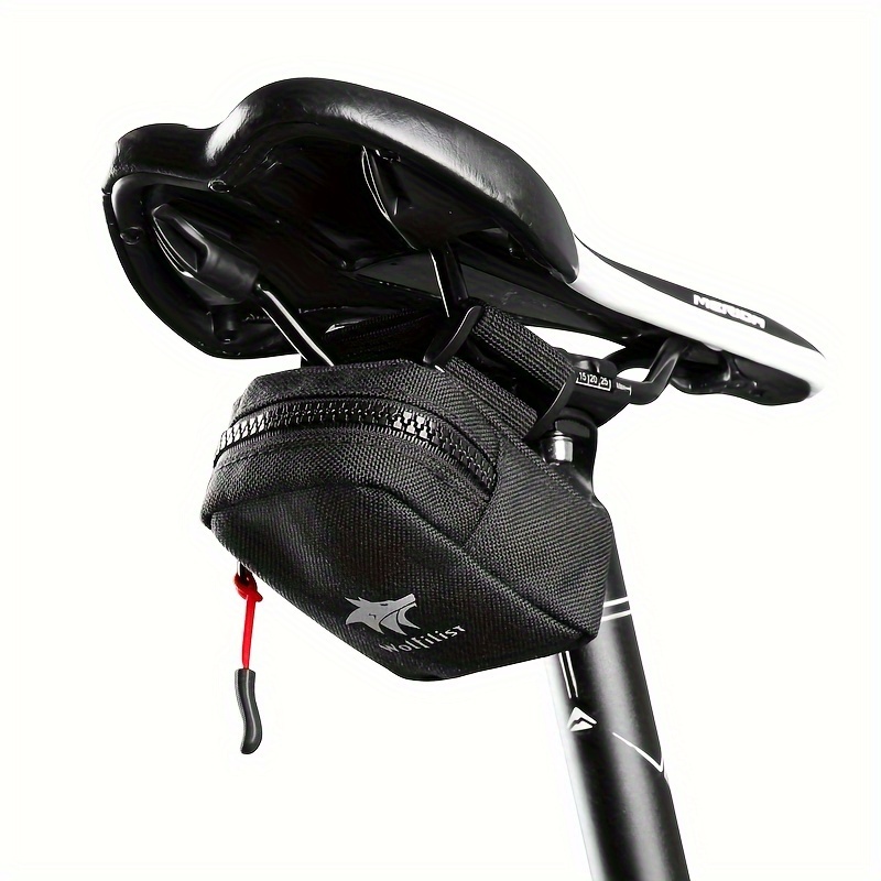 E-shop Fahrradsatteltasche - Reflektierende Satteltasche mit kompaktem Design für tägliche Fahrradzubehör
