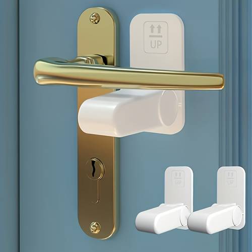 protective door handle lock door handle lock no drill safety door handle lock