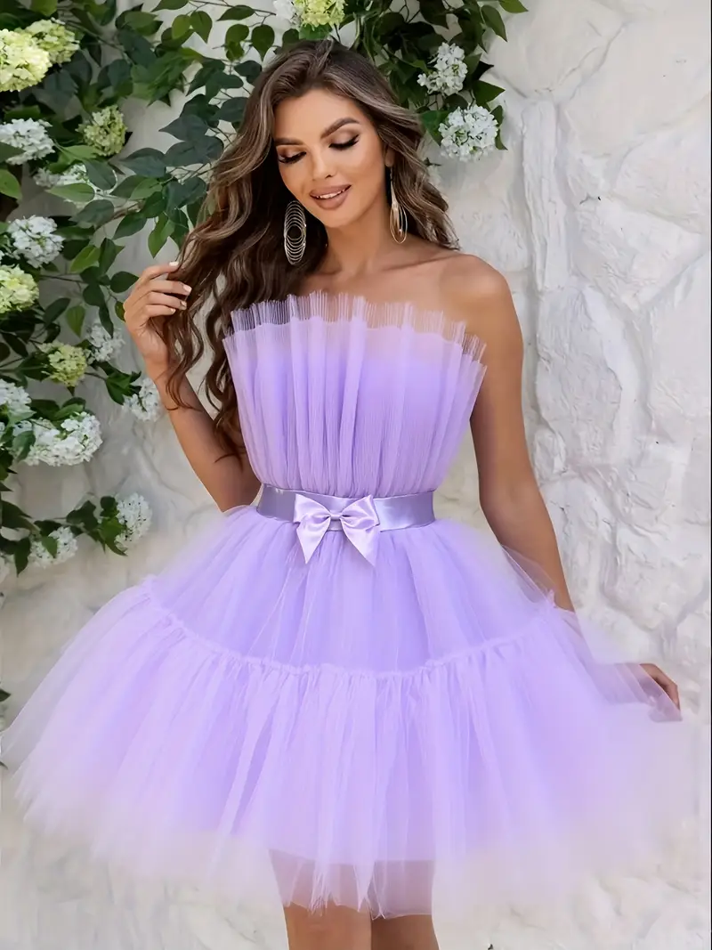 strapless christmas party dress Bold Red Pearl Strapless Thigh Slit Christmas Holiday Prom Dress, Dress+Veil