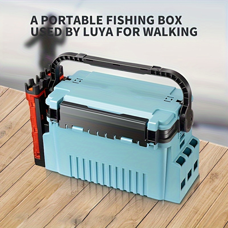 Large Capacity Fishing Box Multifunctional Lure Box - Temu