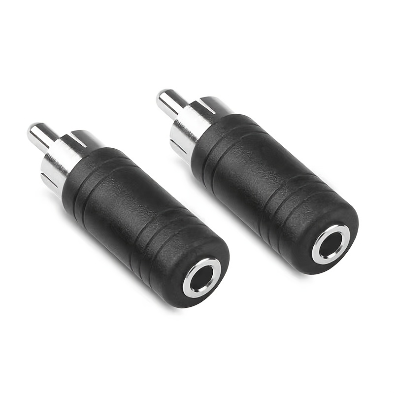 2pcs adaptador rca jack hembra conector cable Temu - Main Image