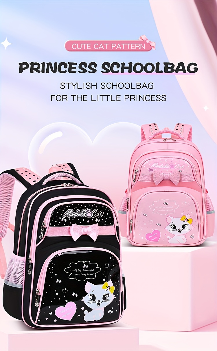 children s school backpacks girls in grades 1 6 cute Temu