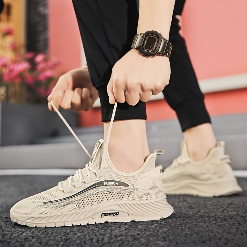 herren leichte atmungsaktive mesh laufsneaker bequeme sommer