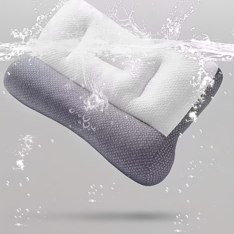 Soybean Fiber Core Anti-Snoring Sleep Pillow – A Neck Support Pillow Specially Designed for Sleepers, Suitable for All Four Seasons, Hand Washable, a Home Anti-snoring Solution