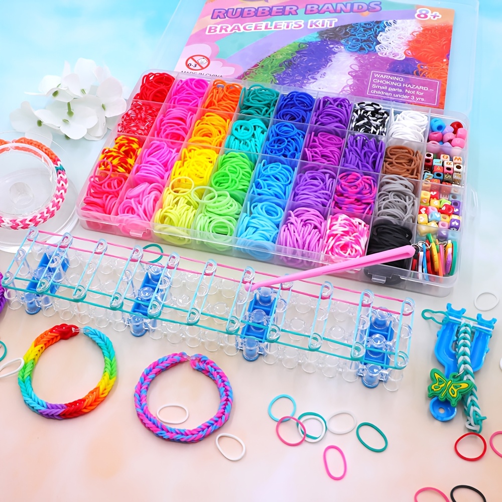 2650pcs bands craft kit rubber bands bracelet