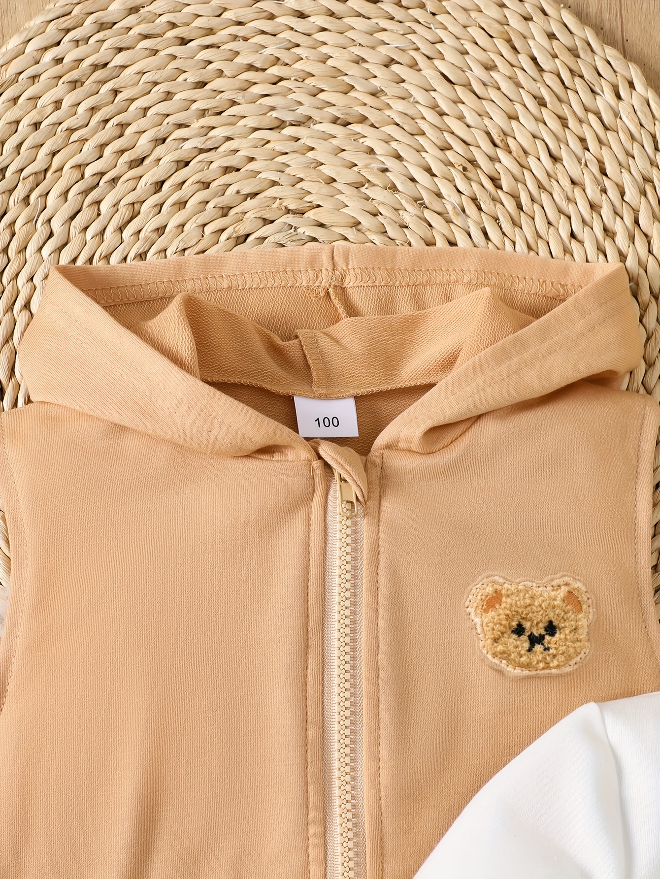 Conjunto 3 piezas oso crema foto 5