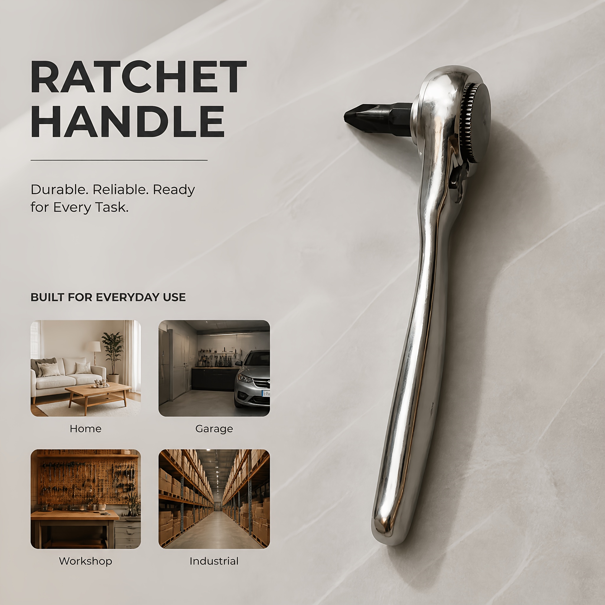 TEMU 72-tooth Mini Double-ended Ratchet Wrench Set (2pcs) - Includes 1 Wrench With An Attached Bit. Features A 95mm -polished Socket Wrench. Suitable