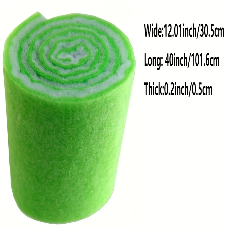 TEMU 1pc, High-quality Activated Carbon Filter Media Pad For Aquariums And - Easy To Cut, Non-electric Foam Material For Water Purification, Suitable