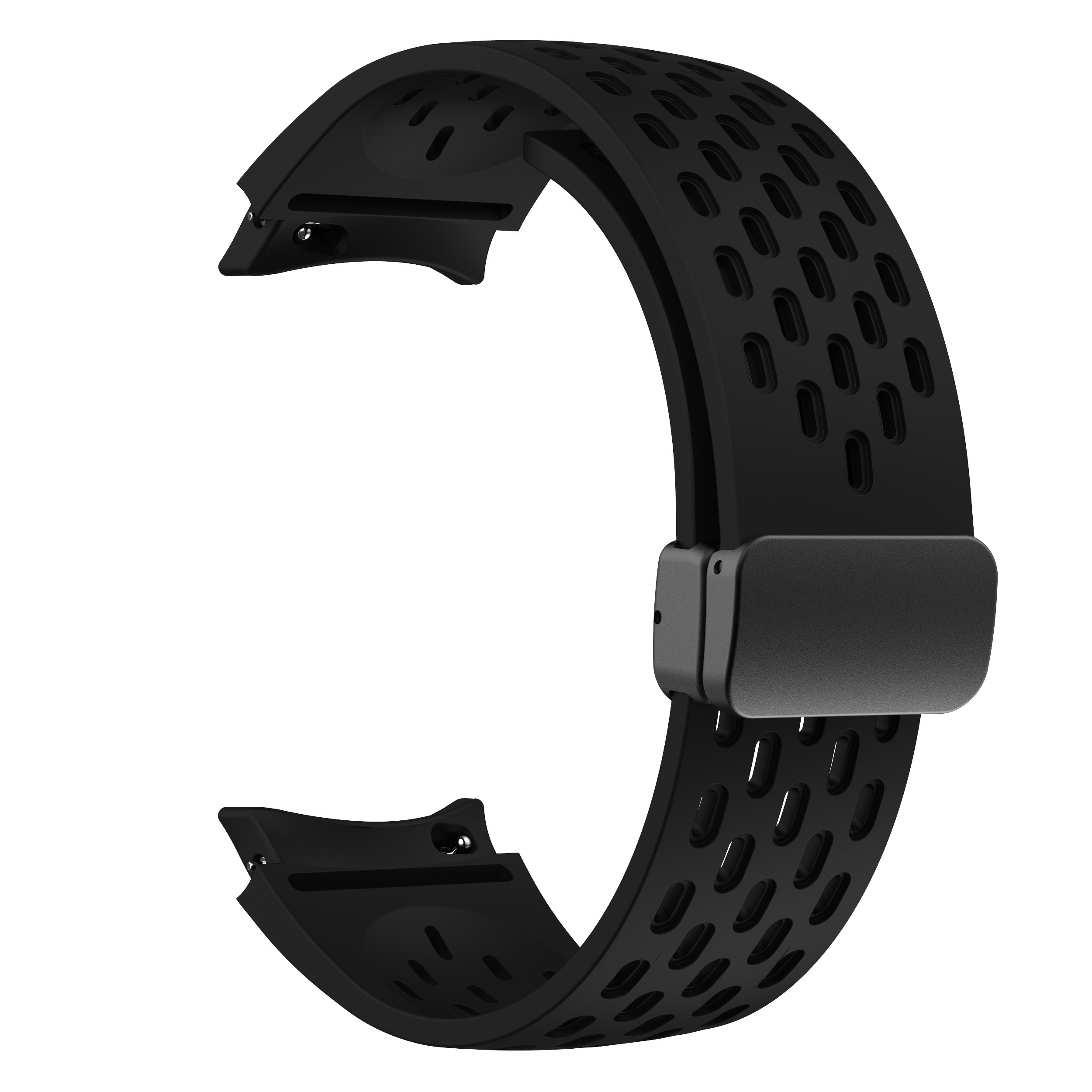 E-shop Silikonarmband mit Mesh-Faltverschluss für Samsung Watch6 5 4