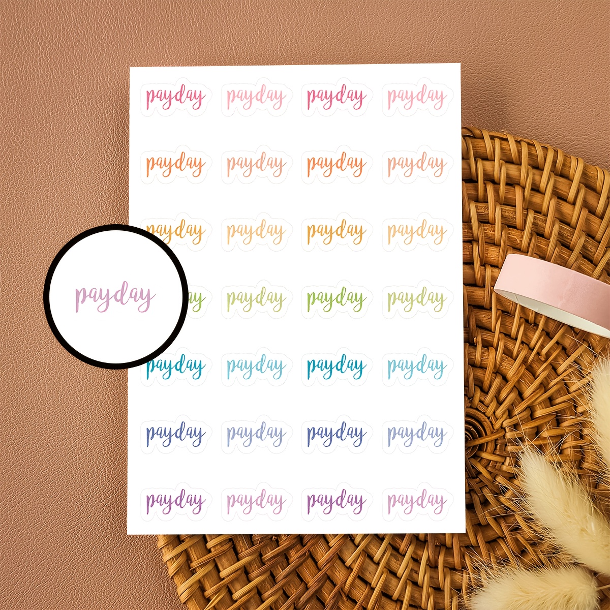 

2pcs Stickers Set, Cartoon Theme, Matte , Self-adhesive, Glitter , Irregular Shape, Graphic Pattern, Plastic Surface Compatible, Single Use, For Planner & Notebook, 5.9*7.9inch