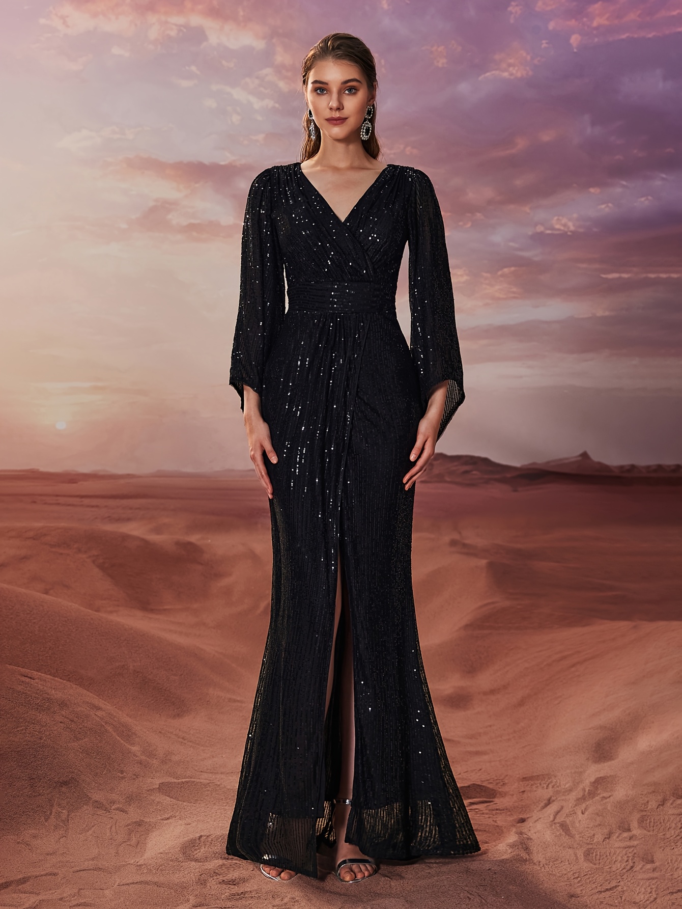 elegant long sleeve dresses for wedding guests Long sleeve wedding guest dresses | Elegant formal gowns