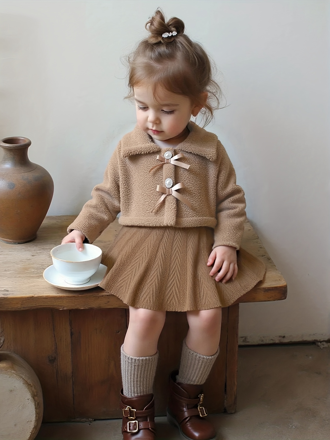 burgundy half sleeve dress Grace Lace Dress  Baby Beau and Belle