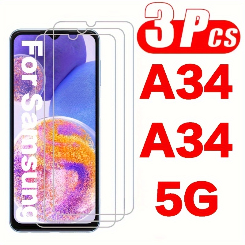 

3pcs Tempered For A34 A34 5g Film