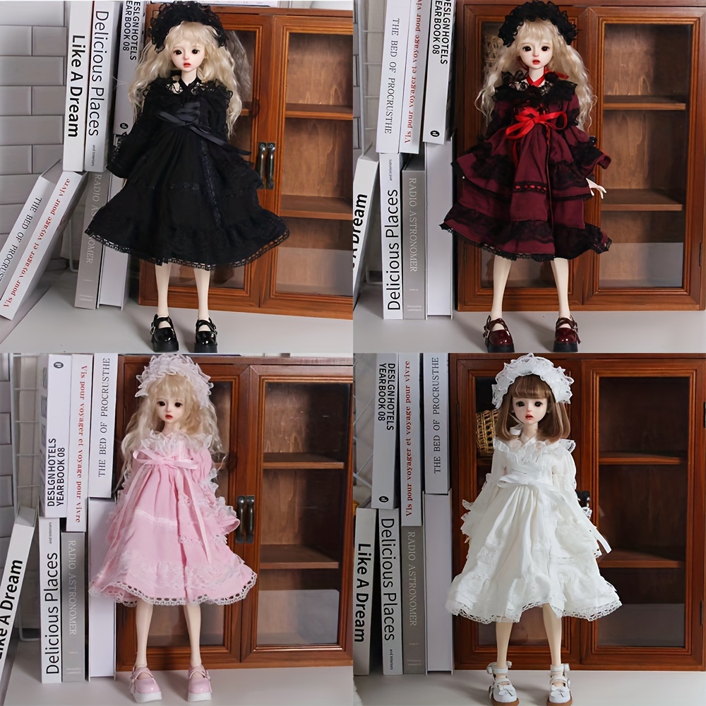 18-inch fashion doll dress colorful princess gown diy doll clothes - toys &  games - Temu Morocco