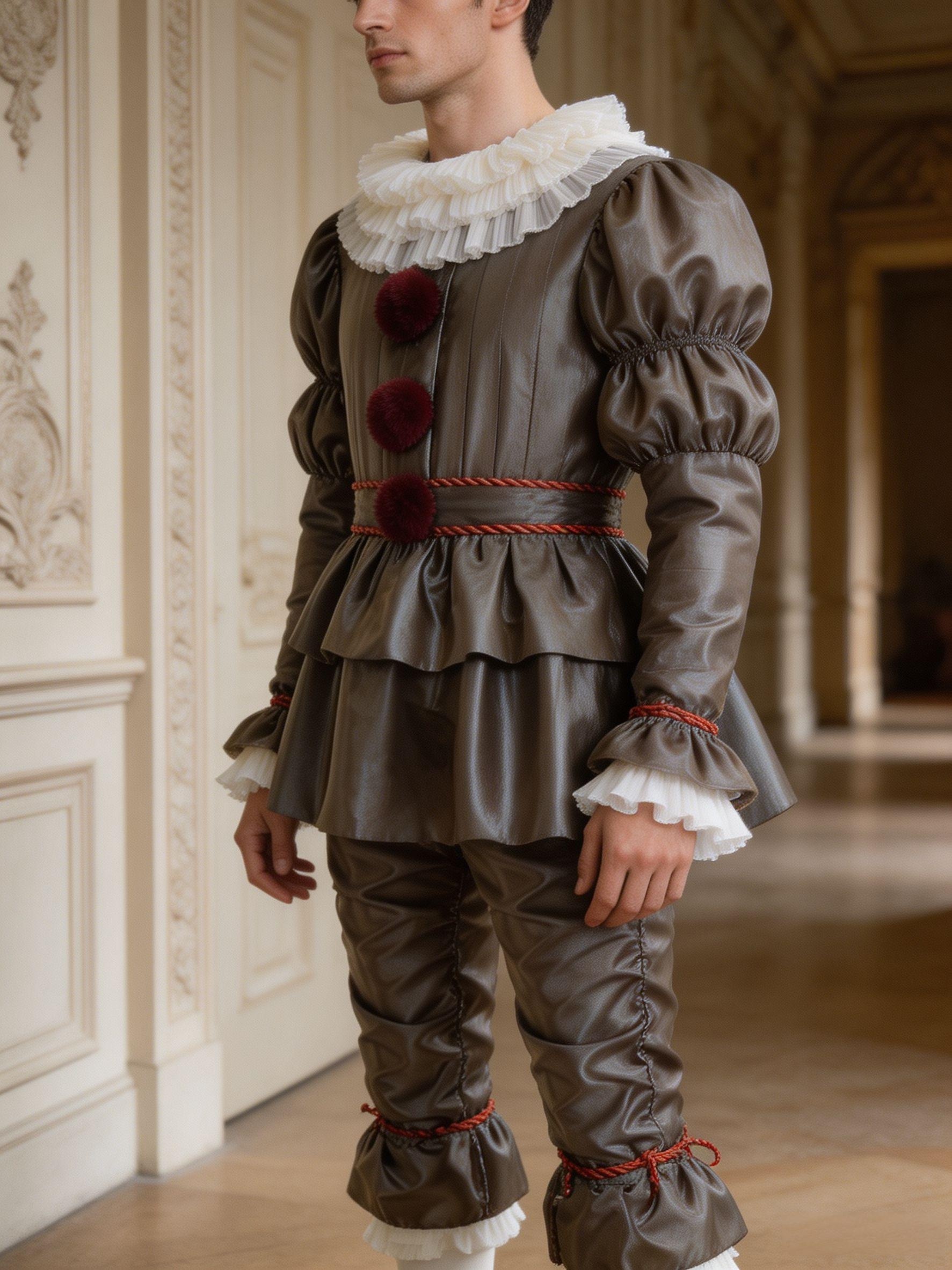 Adult Horror Clown Costume for Themed Parties
