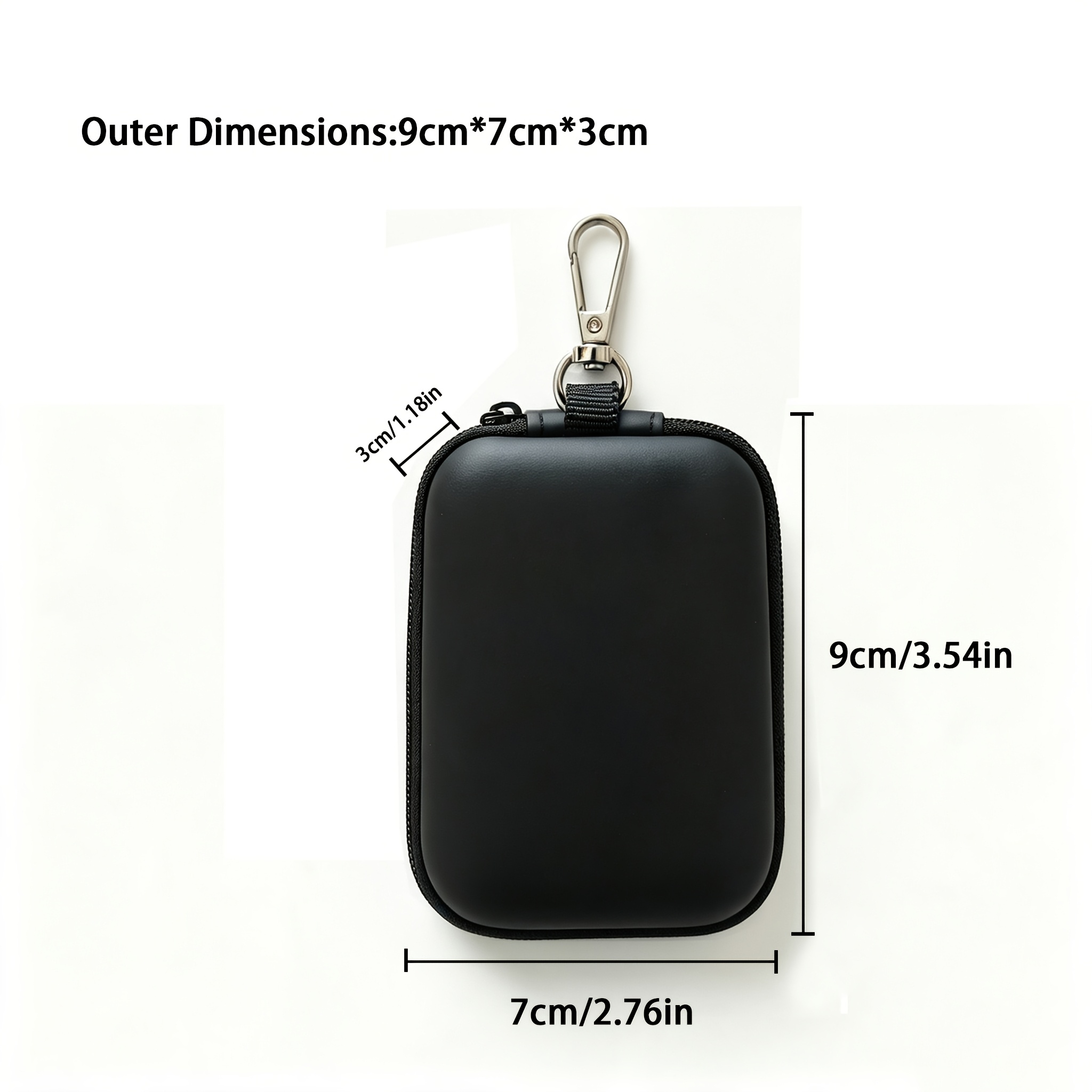 TEMU Custodia universale per auricolari (Vendendo 1 pz. Borsa di stoccaggio esclusivamente), Adatta per /3/2/1, Borsa da viaggio antipolvere e