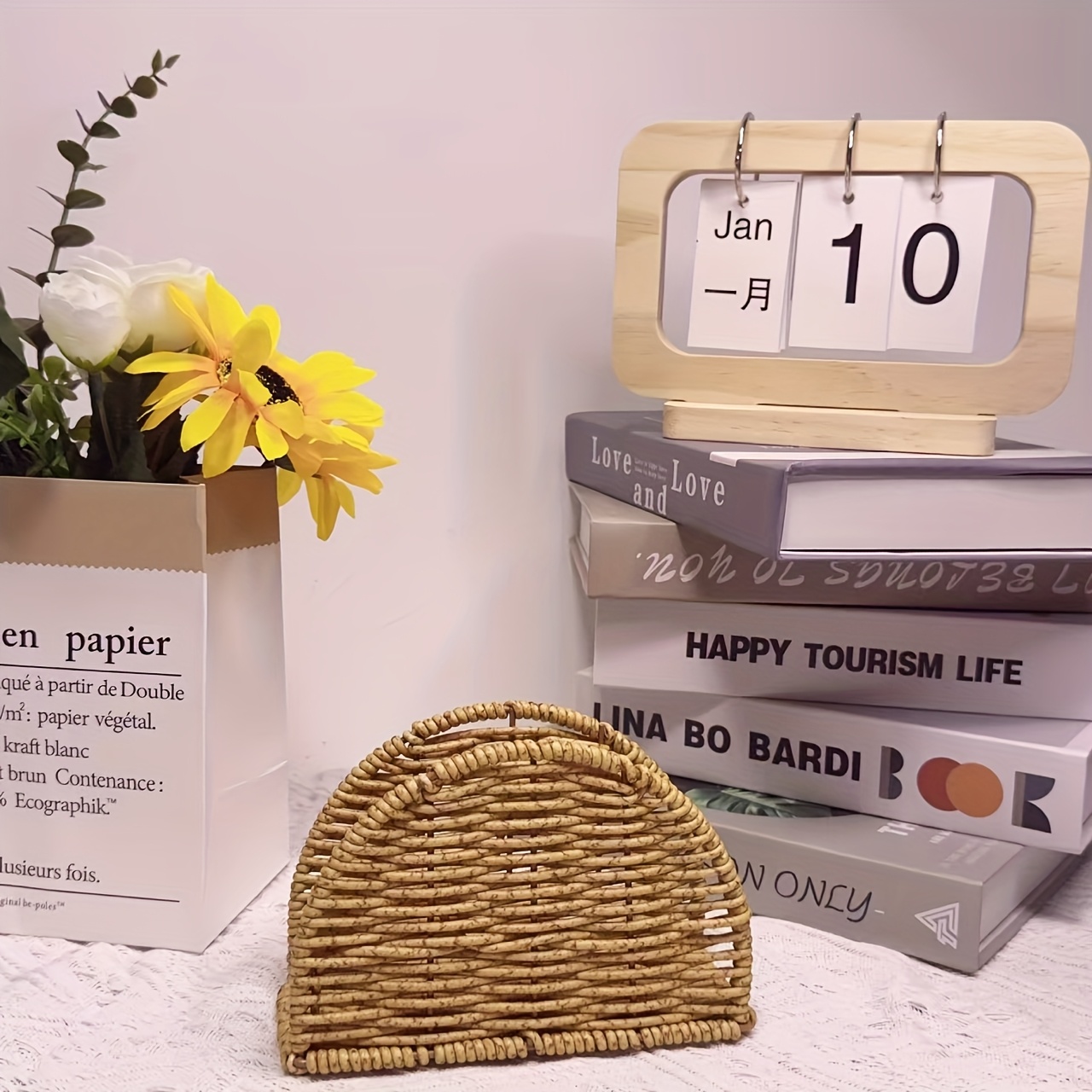 Creative Tissue Holder, Table Napkin Stand, Upright Napkin Dispenser For Parties, Kitchen Dining Table Decor, Elegant Table Decoration