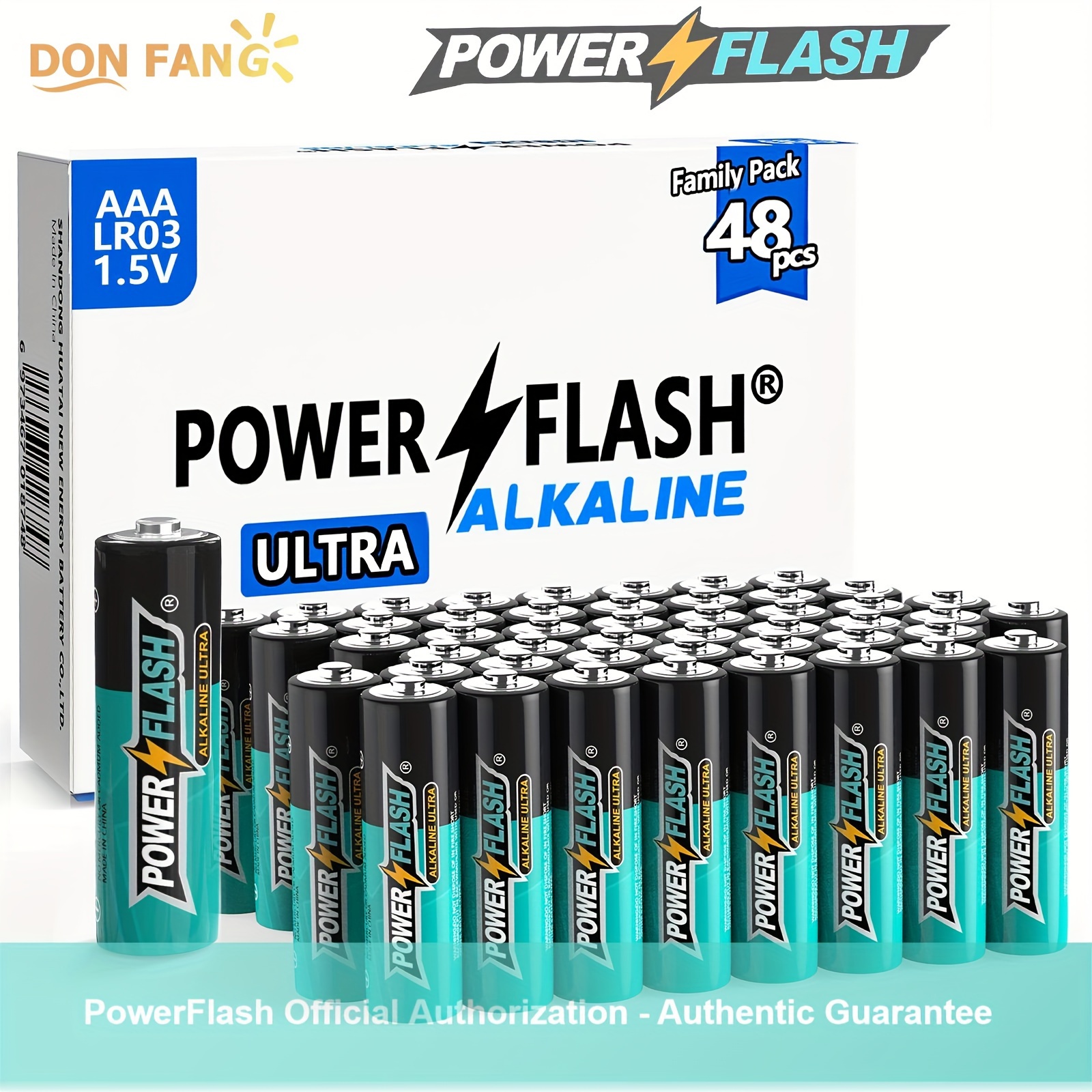 

Aaa 48 Pack High-performance Batteries , Lr03, 48 Batteries For Home, Household Device, Romotes