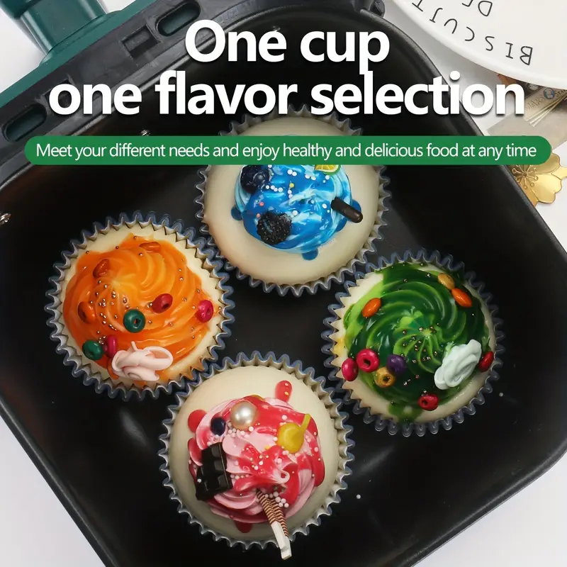 100 pack greaseproof paper cupcake liners mothers day themed flower pattern high temperature resistant convenient hygienic baking cups for muffins and desserts Product details 9