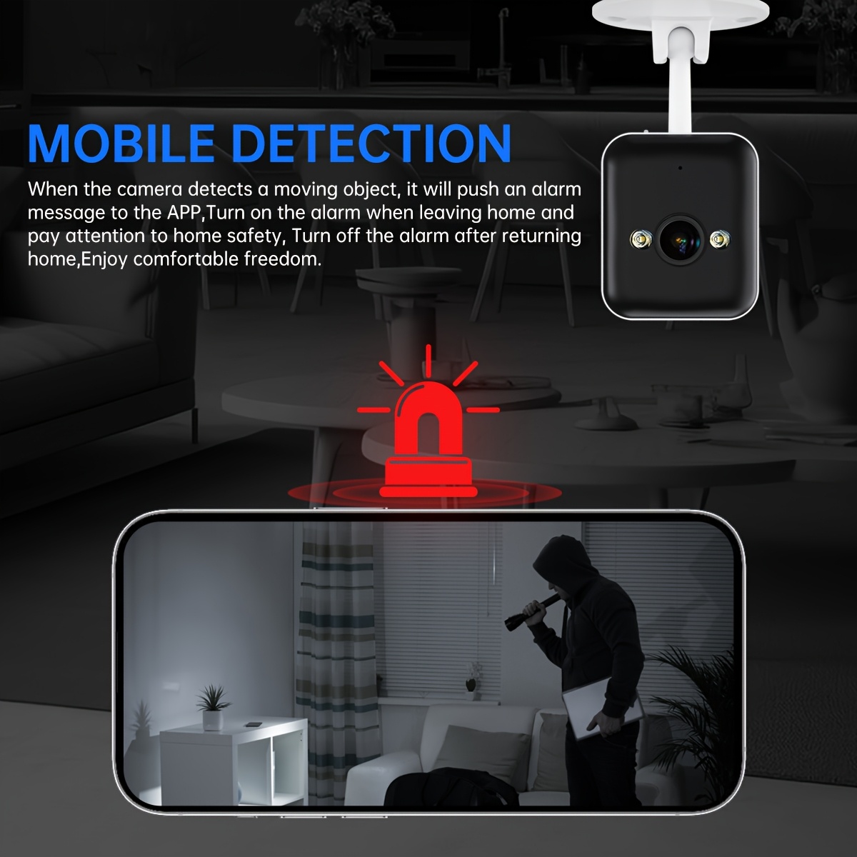 ai powered security camera ai enabled alarm Temu Australia