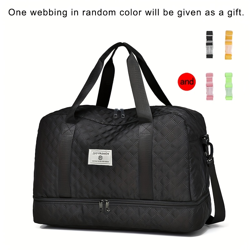 TEMU Women's Tote Bag - [1 Bag And 1 Adjustable Strap] Shoulder And Handheld Bag For Spring And Summer, Ideal For Daily Commuting, Dating, Travel,